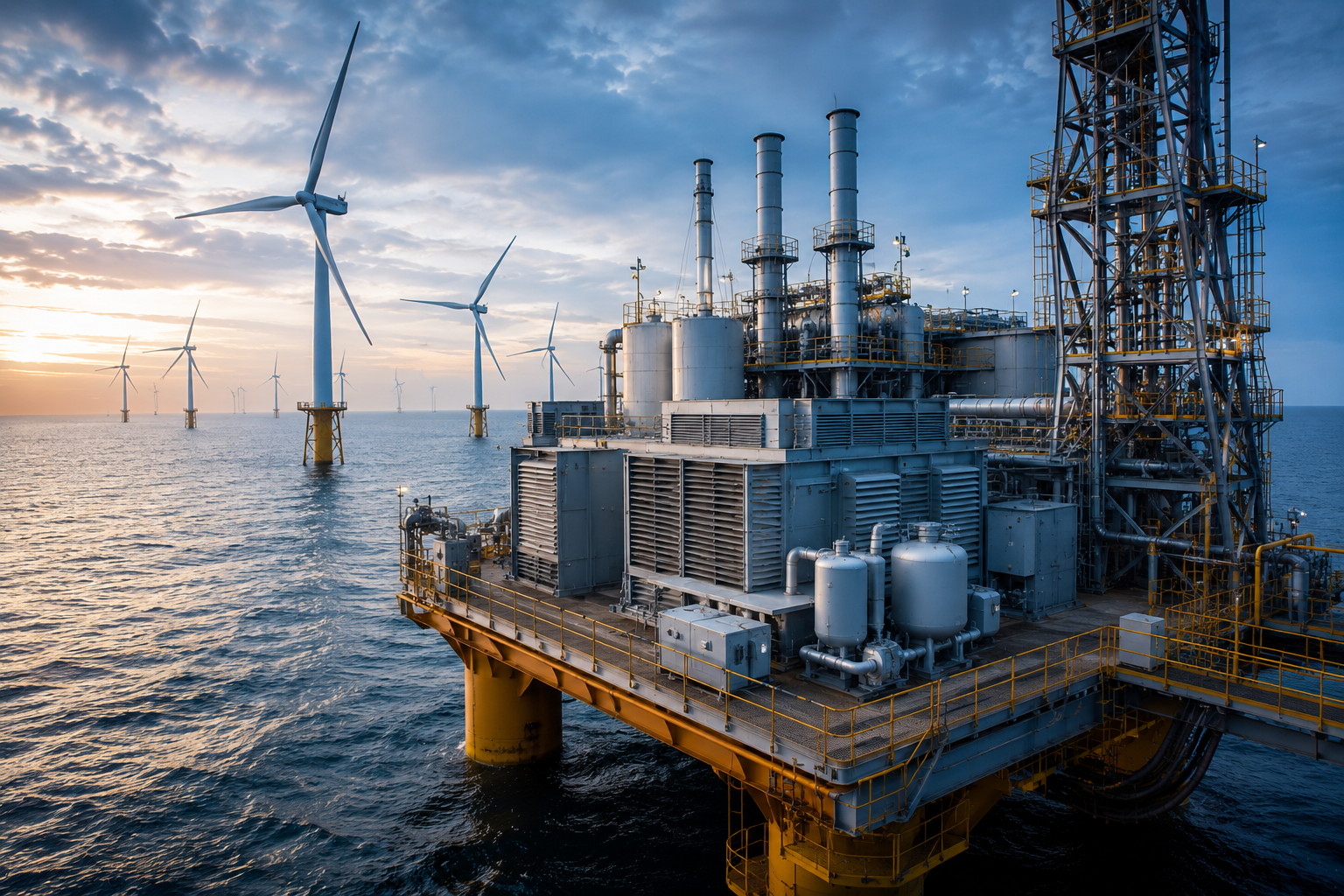 Wind turbines and offshore energy infrastructure